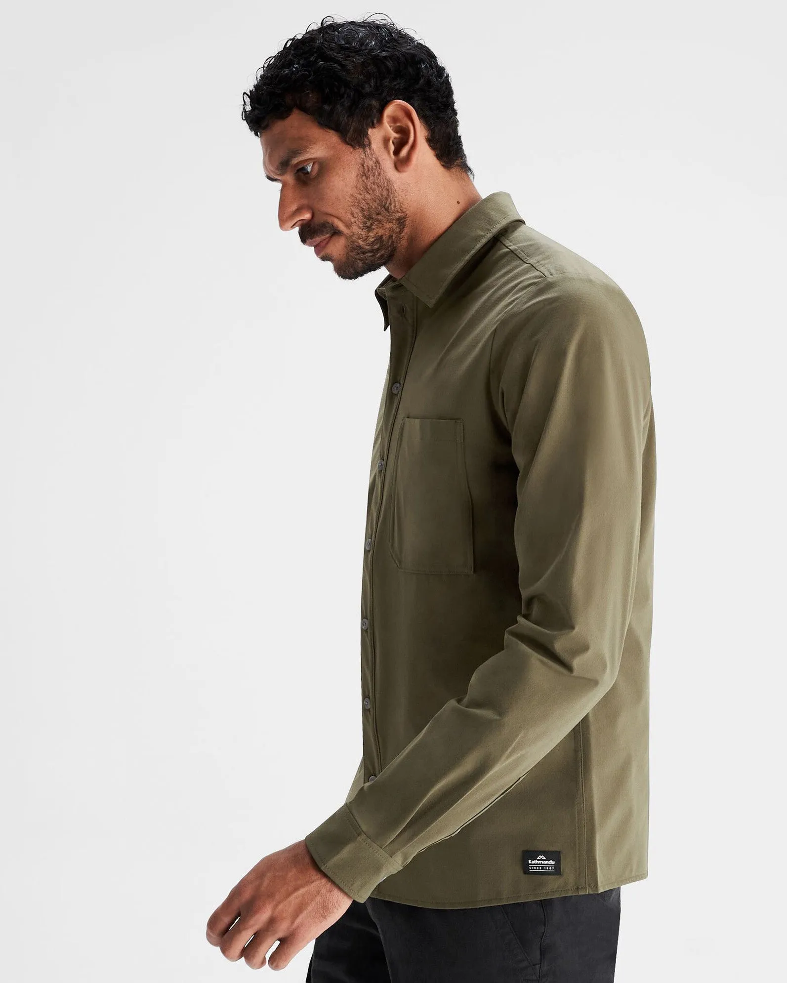 Men's Corsair Long Sleeve Shirt - Light Moss