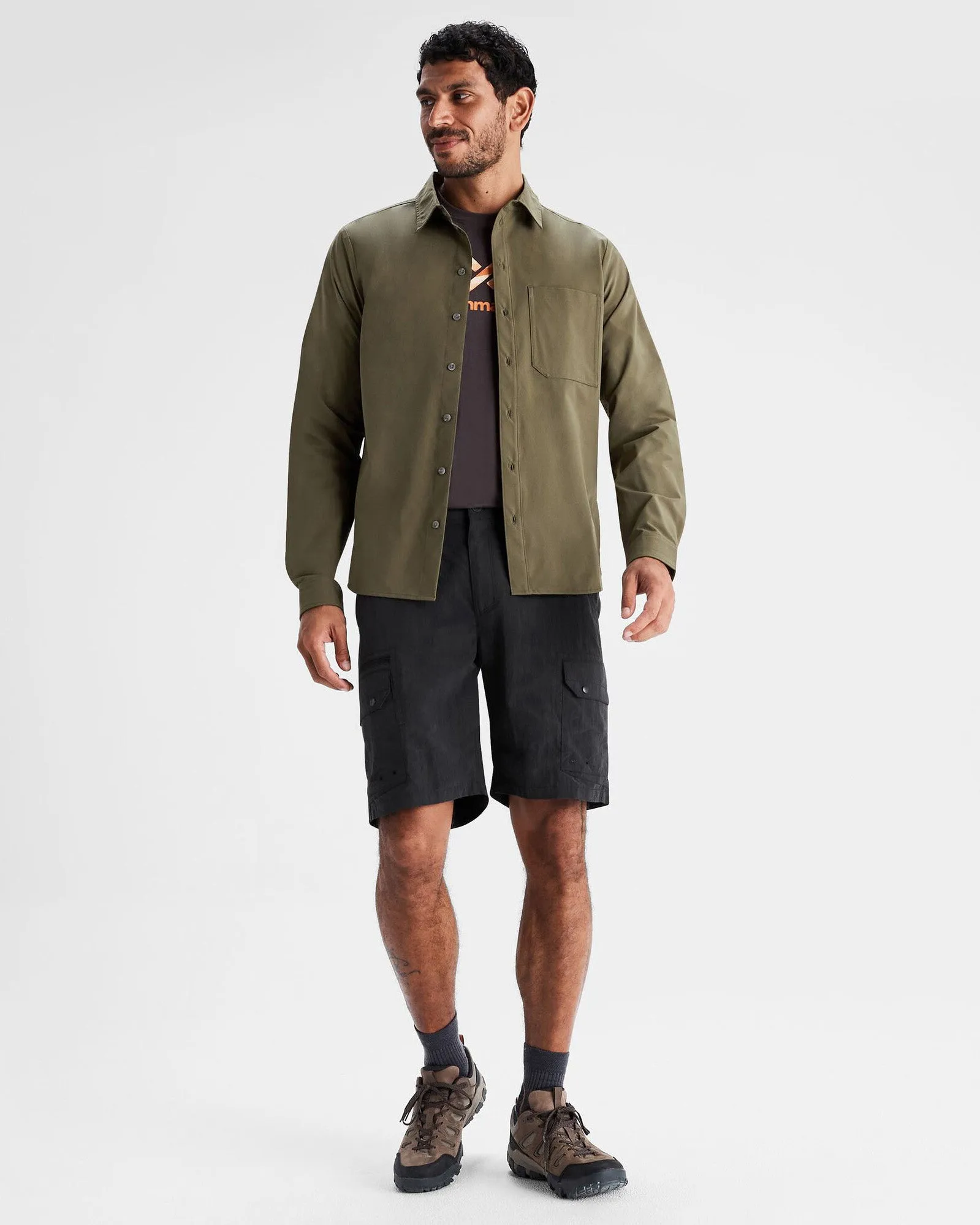 Men's Corsair Long Sleeve Shirt - Light Moss
