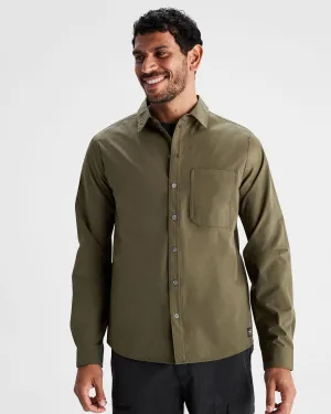 Men's Corsair Long Sleeve Shirt - Light Moss