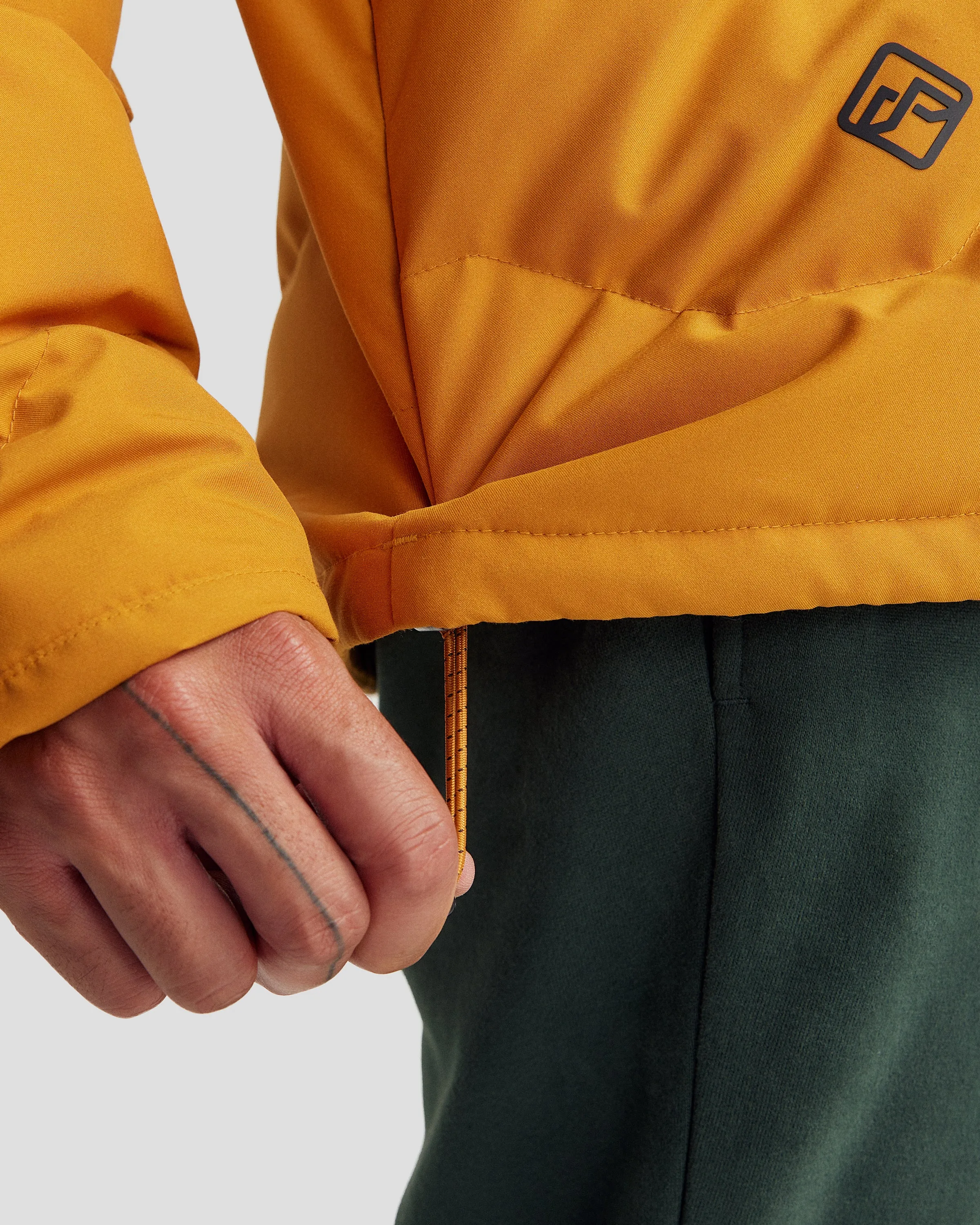 Men's Frisco X Down Hooded Jacket - Golden Oak