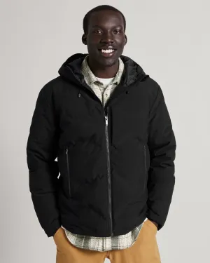 Men's Frisco X Hooded Down Jacket - Black