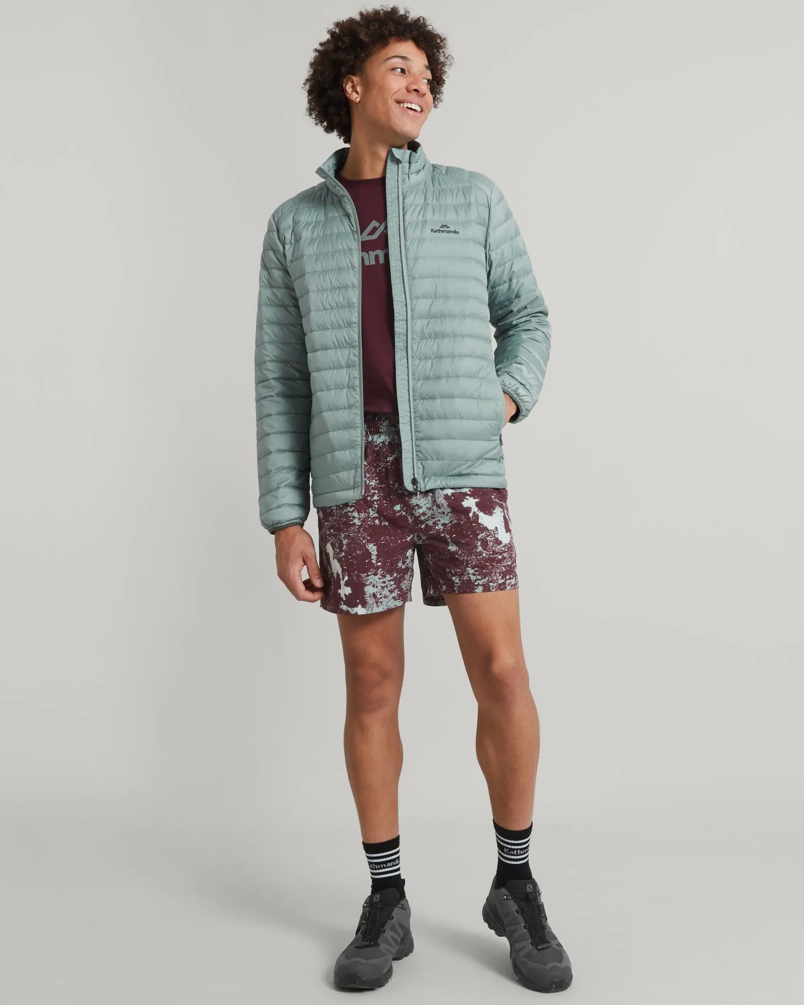 Men's Heli 600 Fill Lightweight Down Jacket - Gum Tree