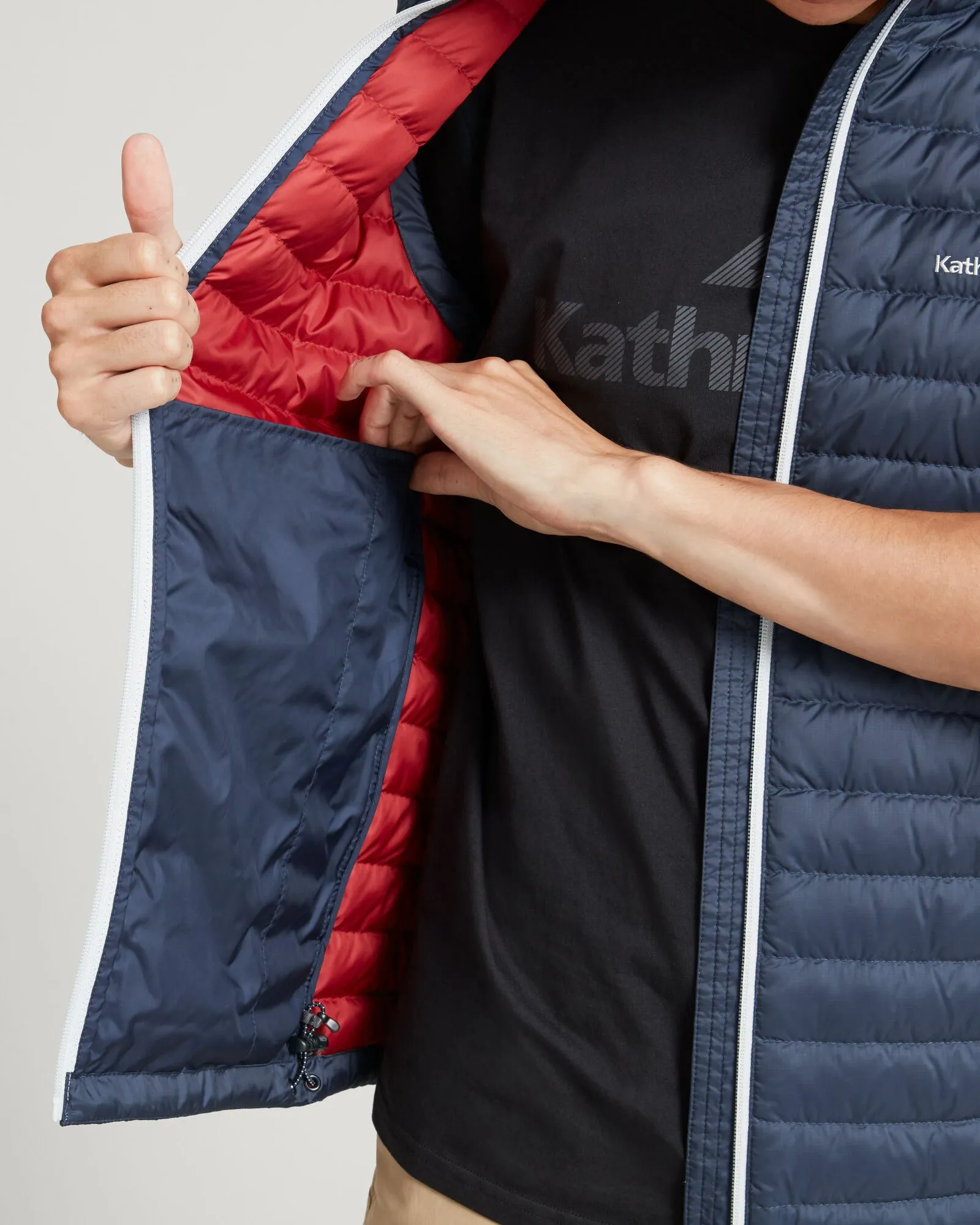 Men's Heli Down Vest - Midnight Navy