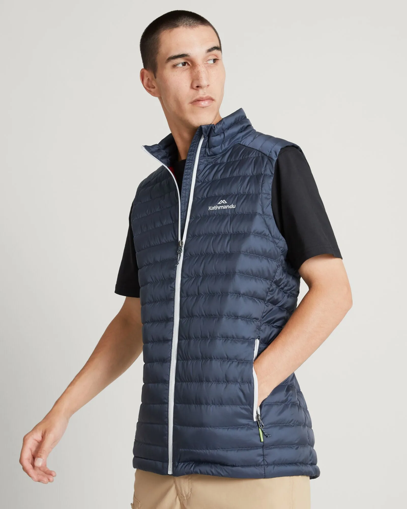 Men's Heli Down Vest - Midnight Navy