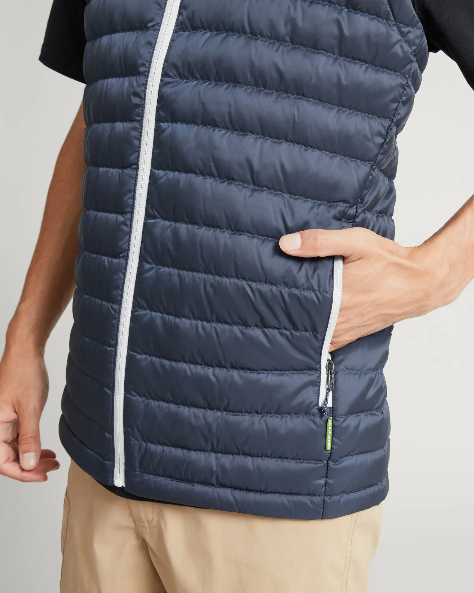 Men's Heli Down Vest - Midnight Navy