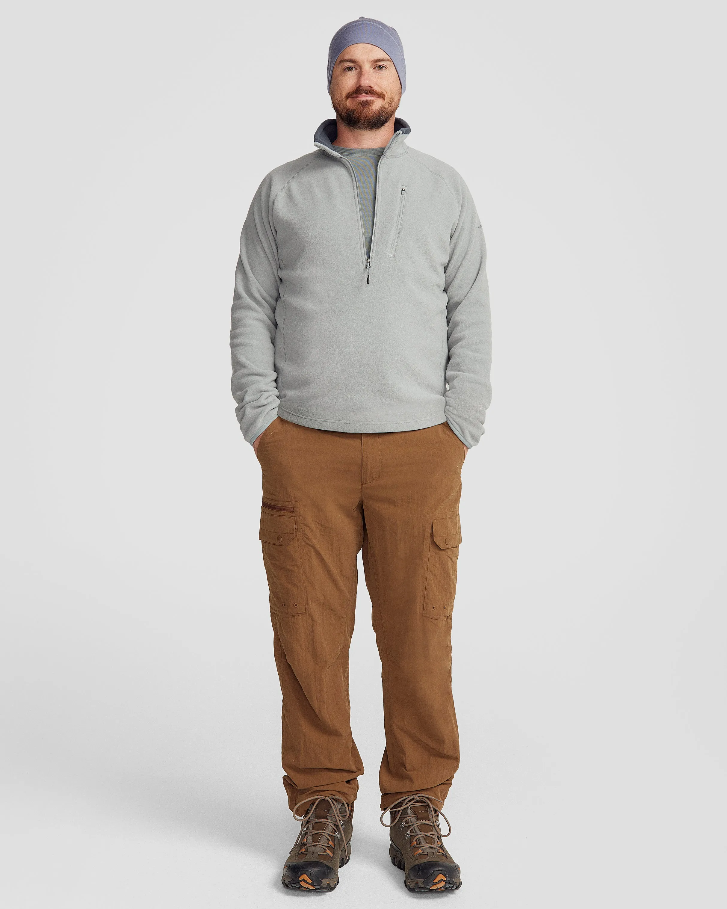 Men's Ridge 100 Primaloft Pullover - Light Moon