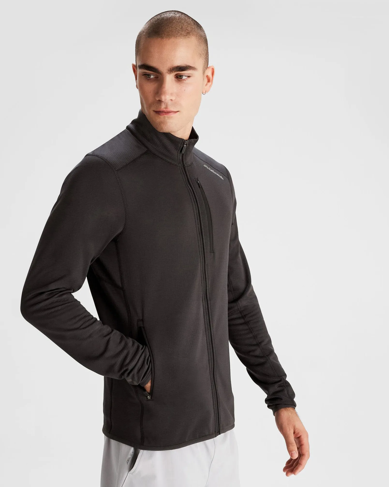 Men's Seeker Fleece Jacket - Black Stingray