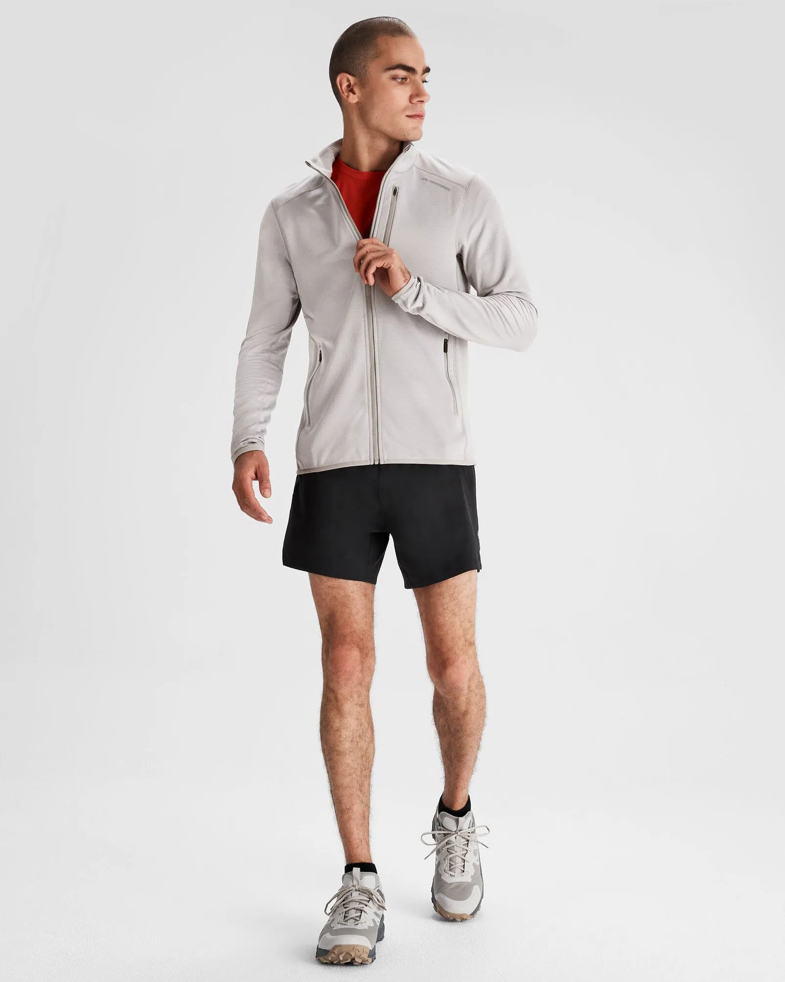 Men's Seeker Fleece Jacket - Steel Grey