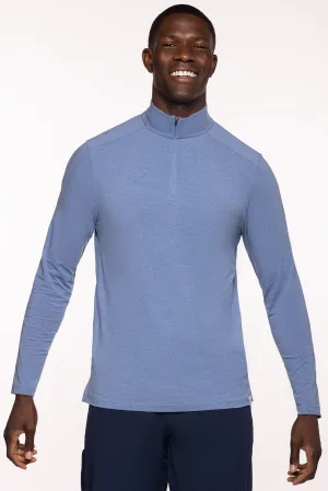 Men's Sonora Quarter-Zip | Pacific Blue Heather