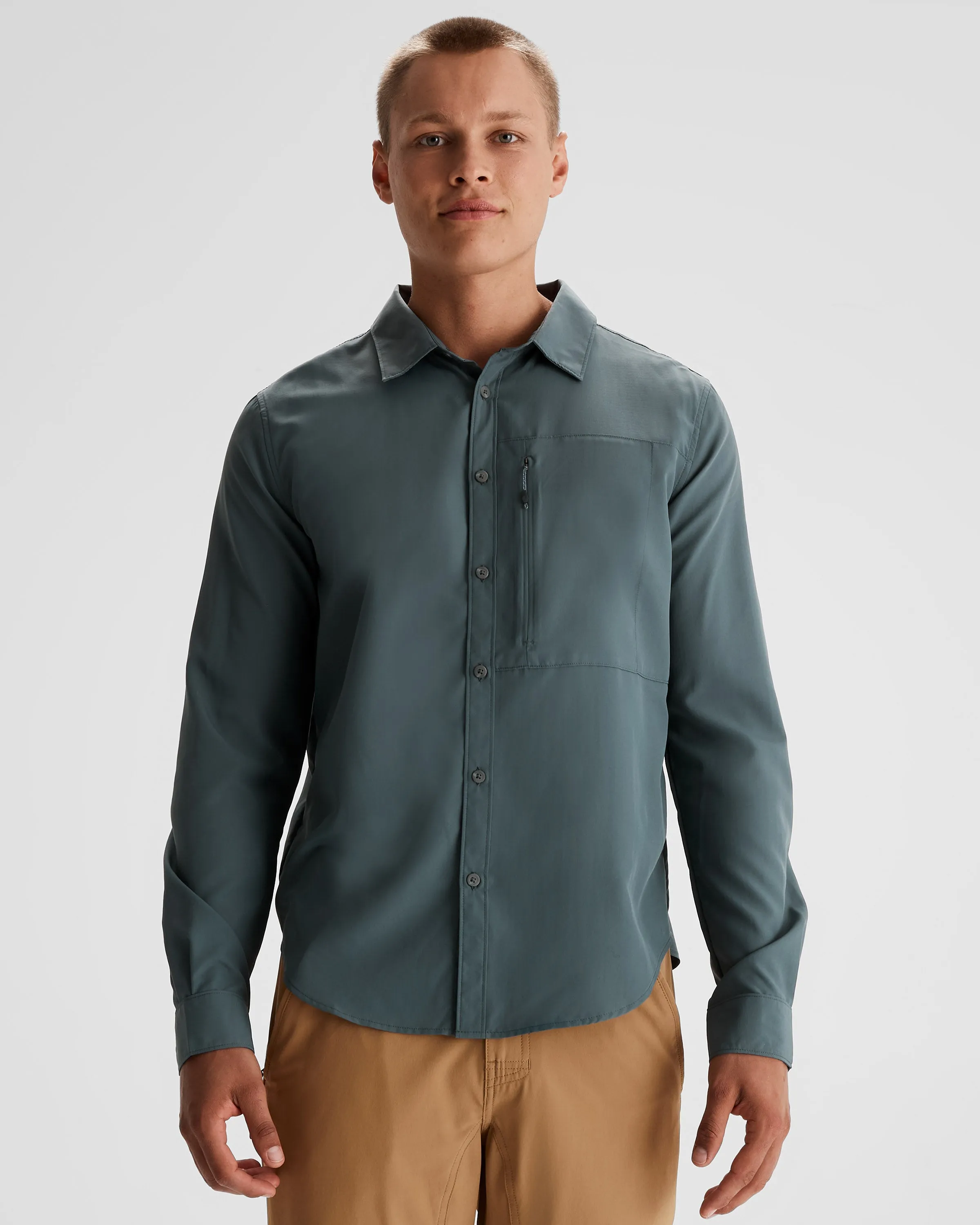Men's SUN-Scout UPF Long Sleeve Shirt v2 - Light Night