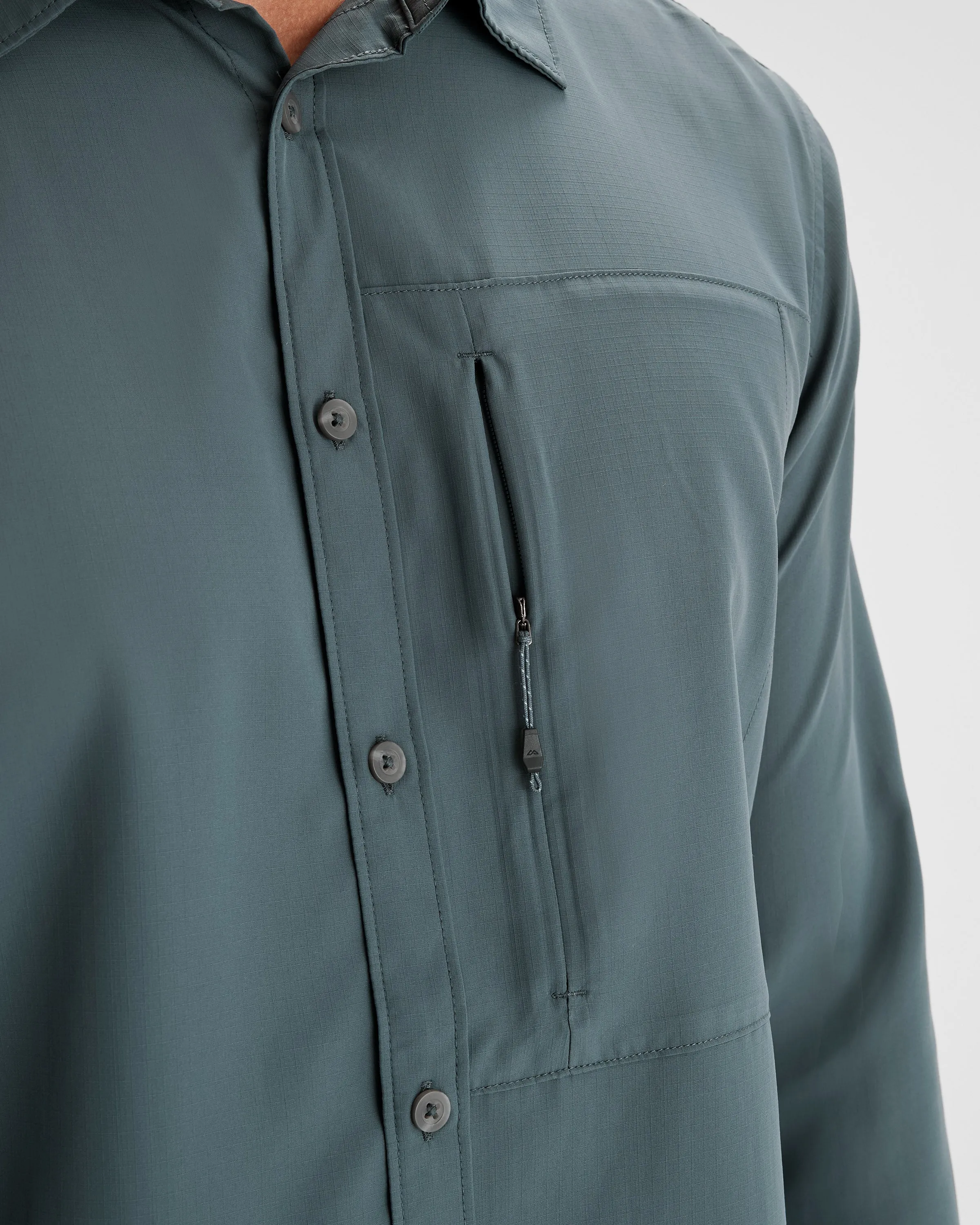Men's SUN-Scout UPF Long Sleeve Shirt v2 - Light Night