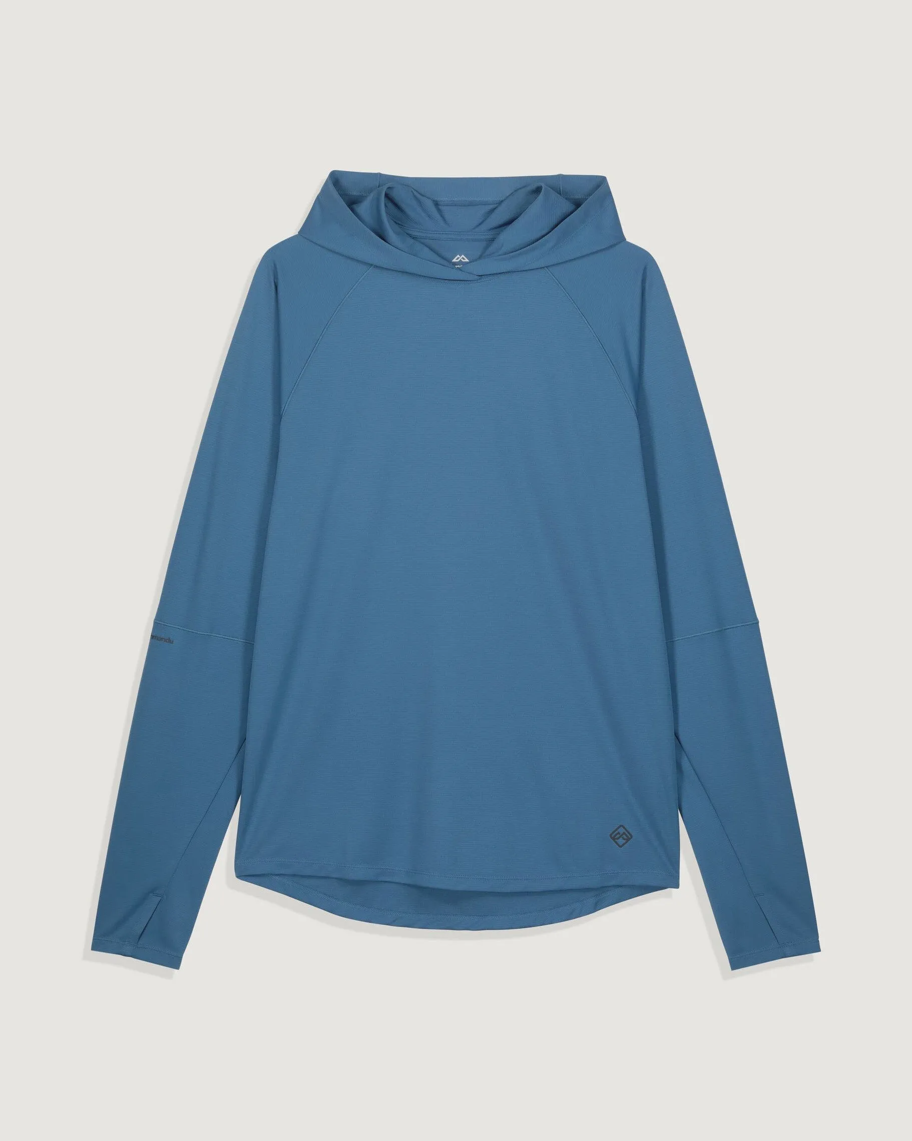 Men's SUN-Stopper Hoodie - Steel Blue