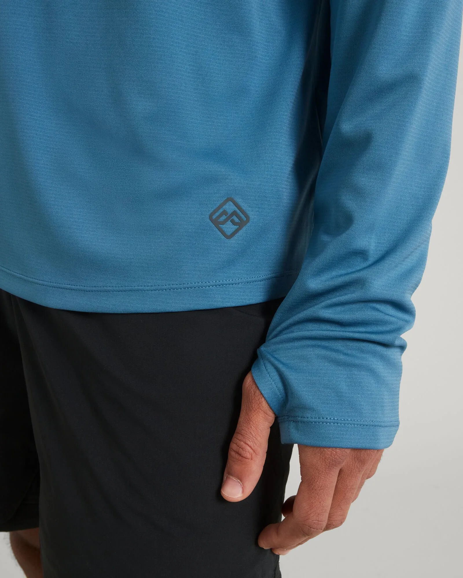 Men's SUN-Stopper Hoodie - Steel Blue