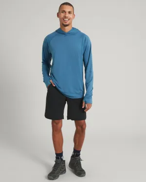 Men's SUN-Stopper Hoodie - Steel Blue