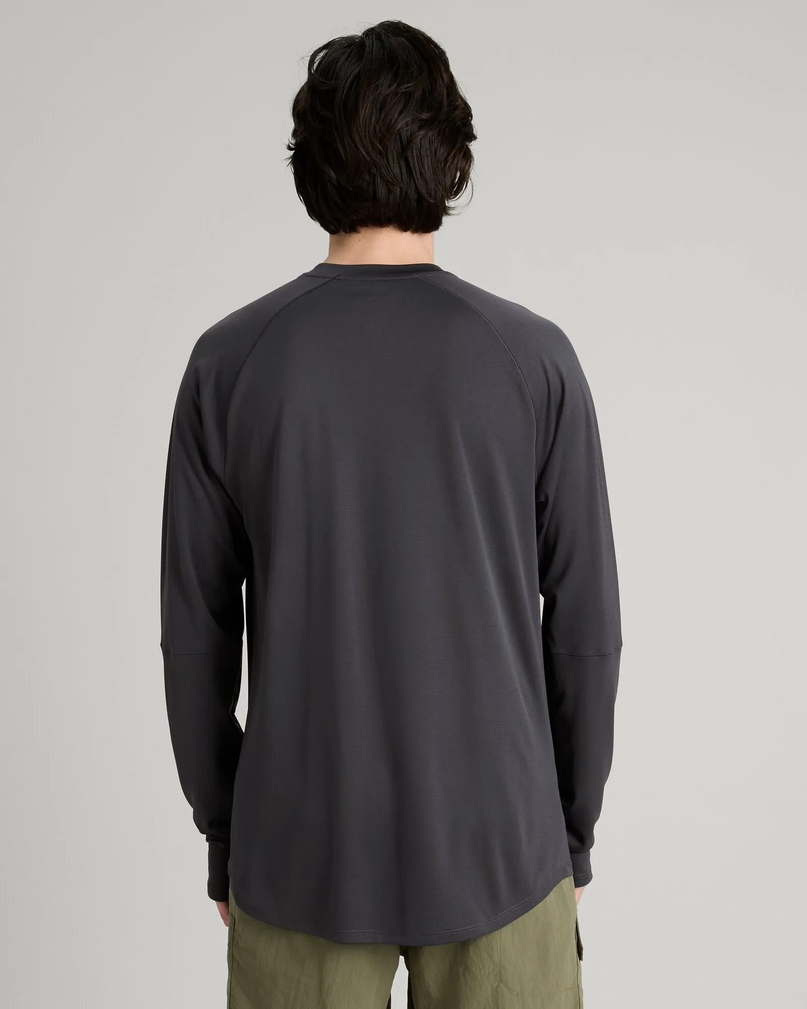 Men's SUN-Stopper Long Sleeve Top - Graphite