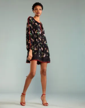 Midnight Garden Mini Dress
