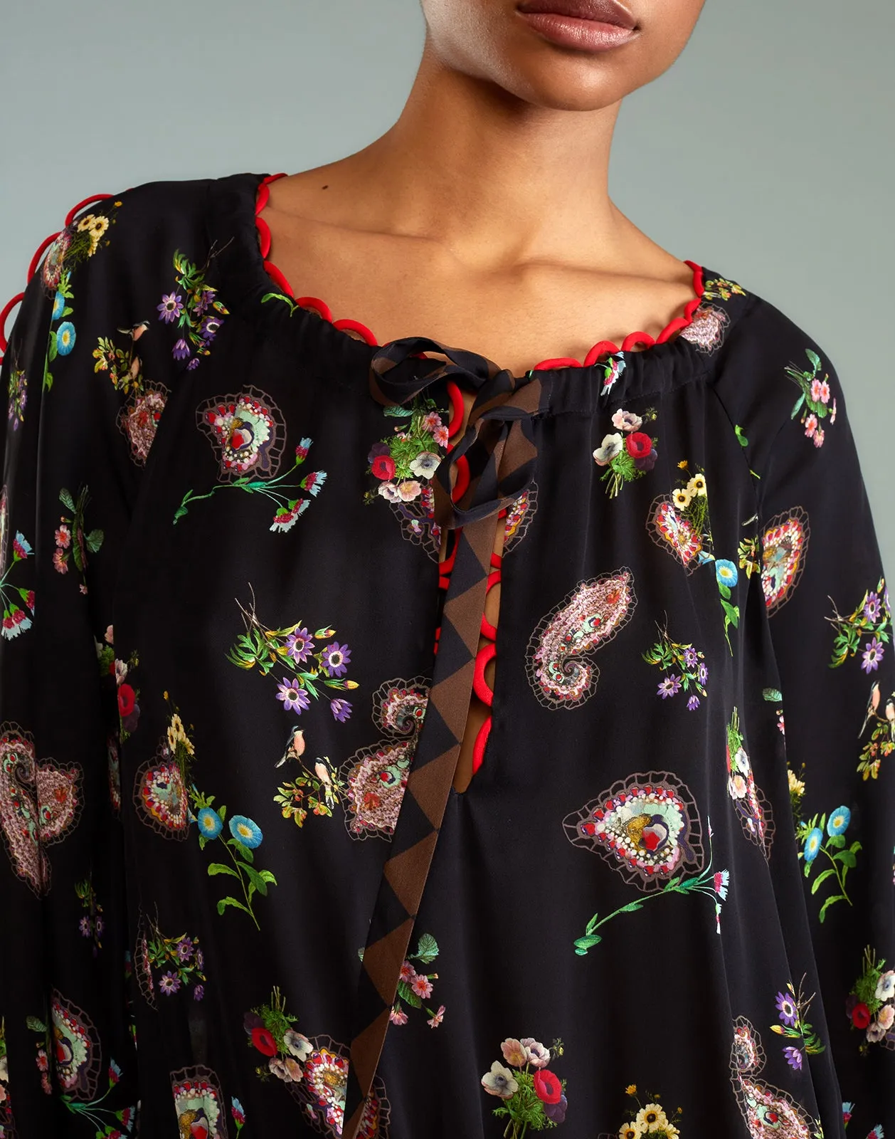 Midnight Garden Mini Dress