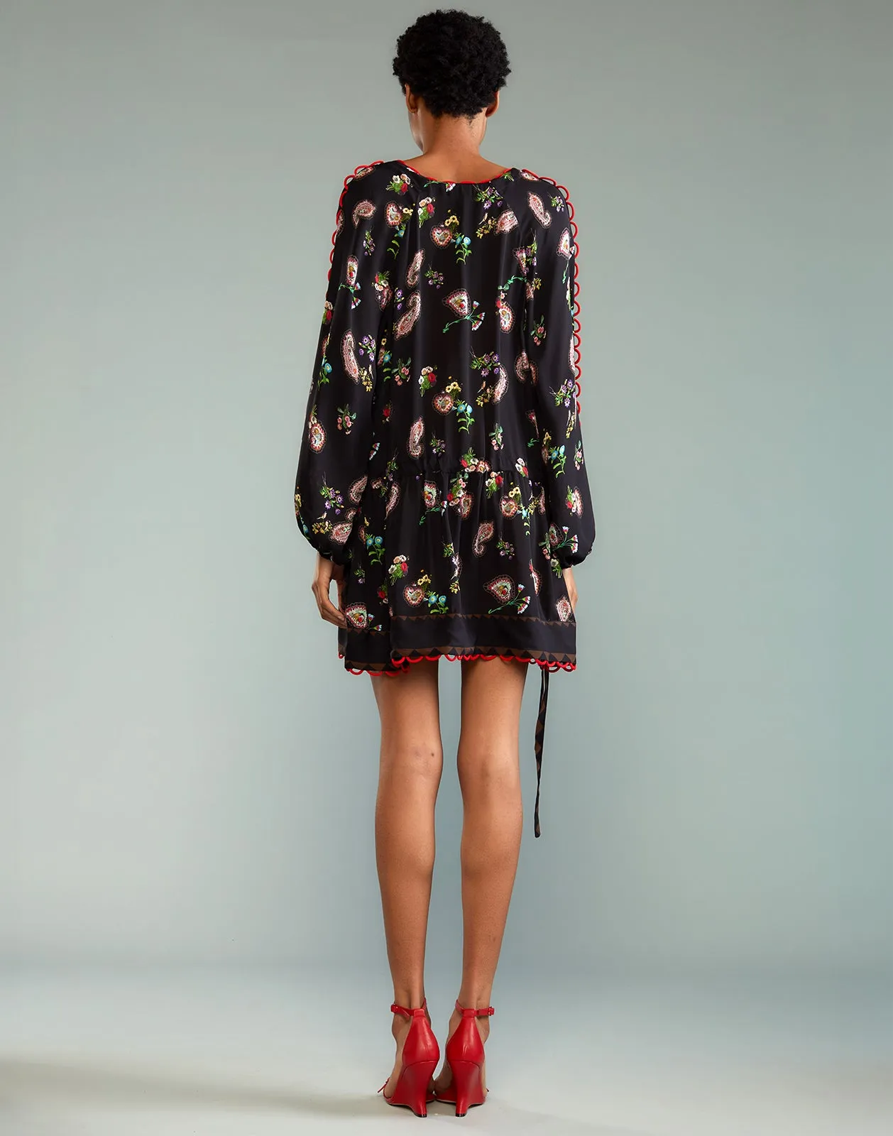 Midnight Garden Mini Dress
