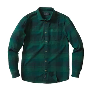 Palisades 3 Ply Jaspe Flannel - Verdant Green Plaid (Final Sale)