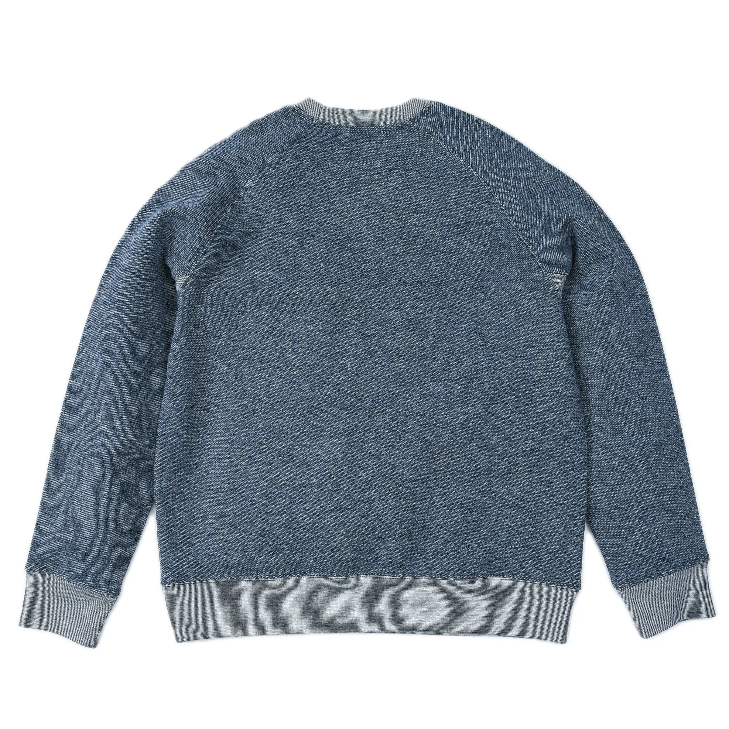 Palmer Athletic Fleece Crew - Blue Marl (Final Sale)*