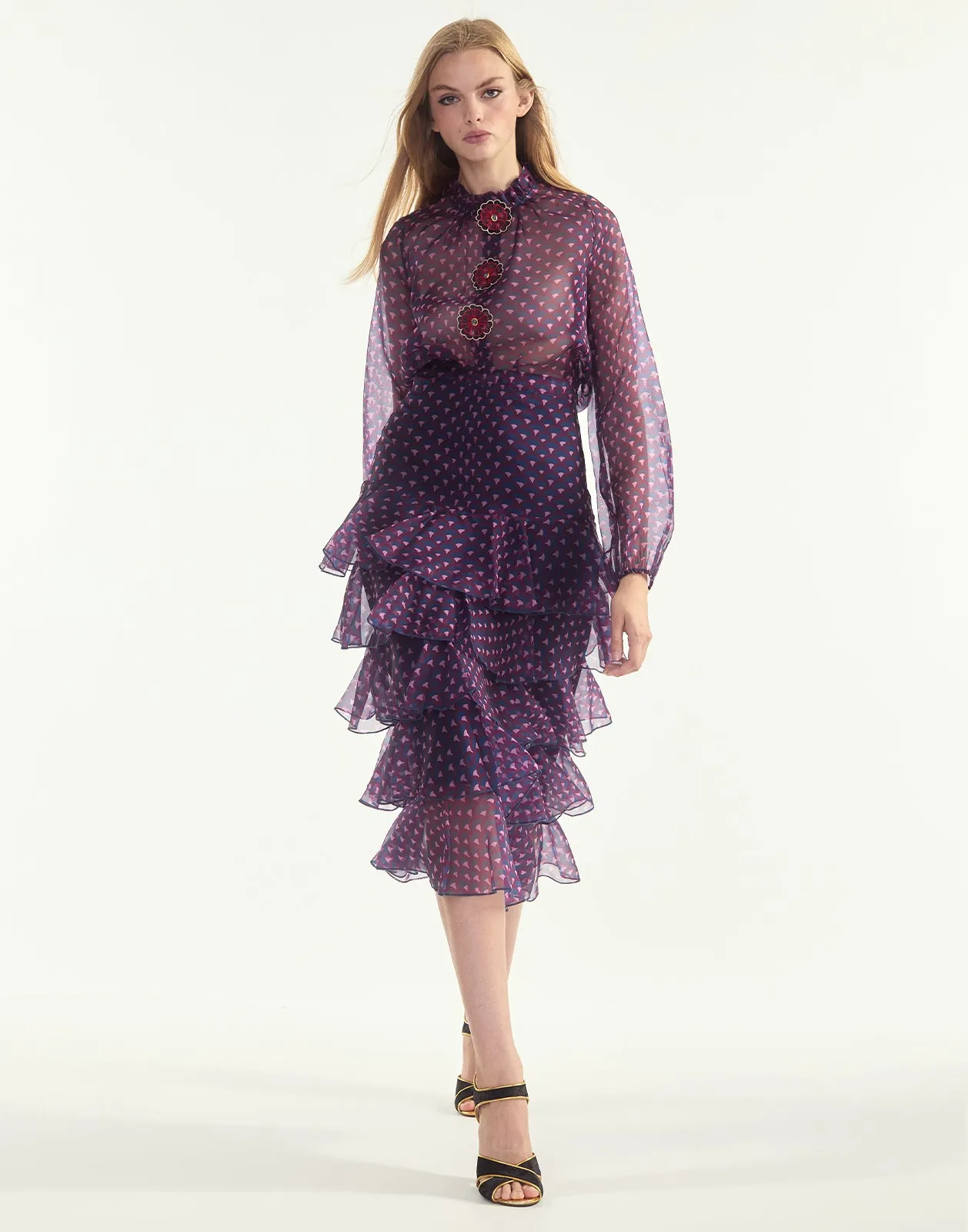 Prim Silk Organza Skirt