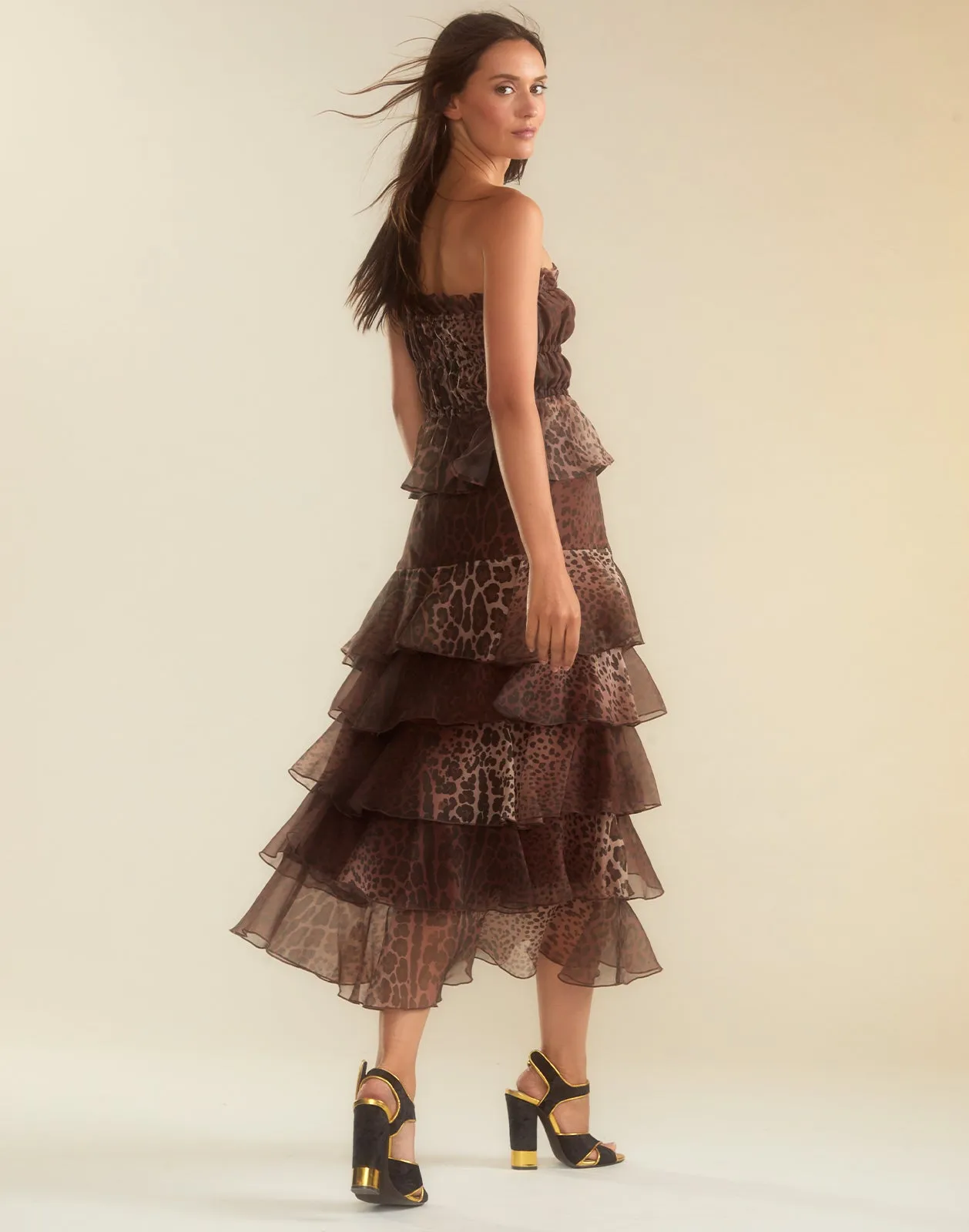Prim Silk Organza Skirt