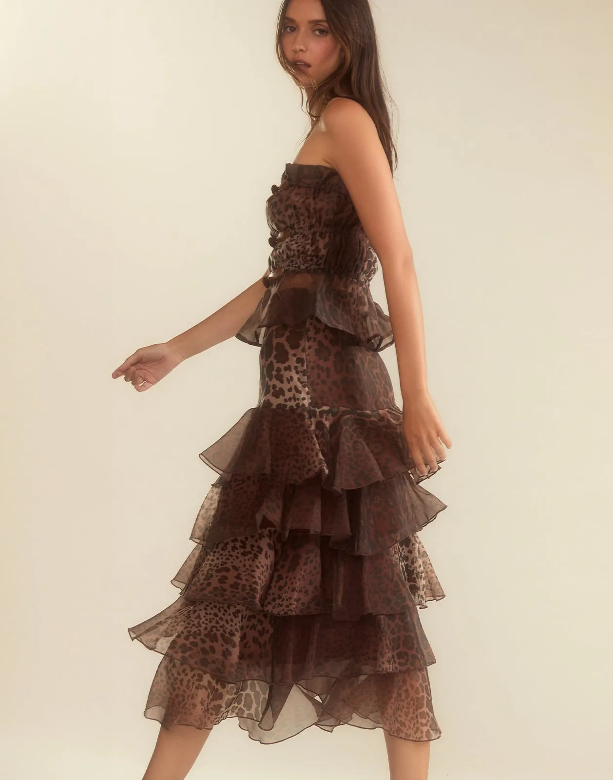 Prim Silk Organza Skirt