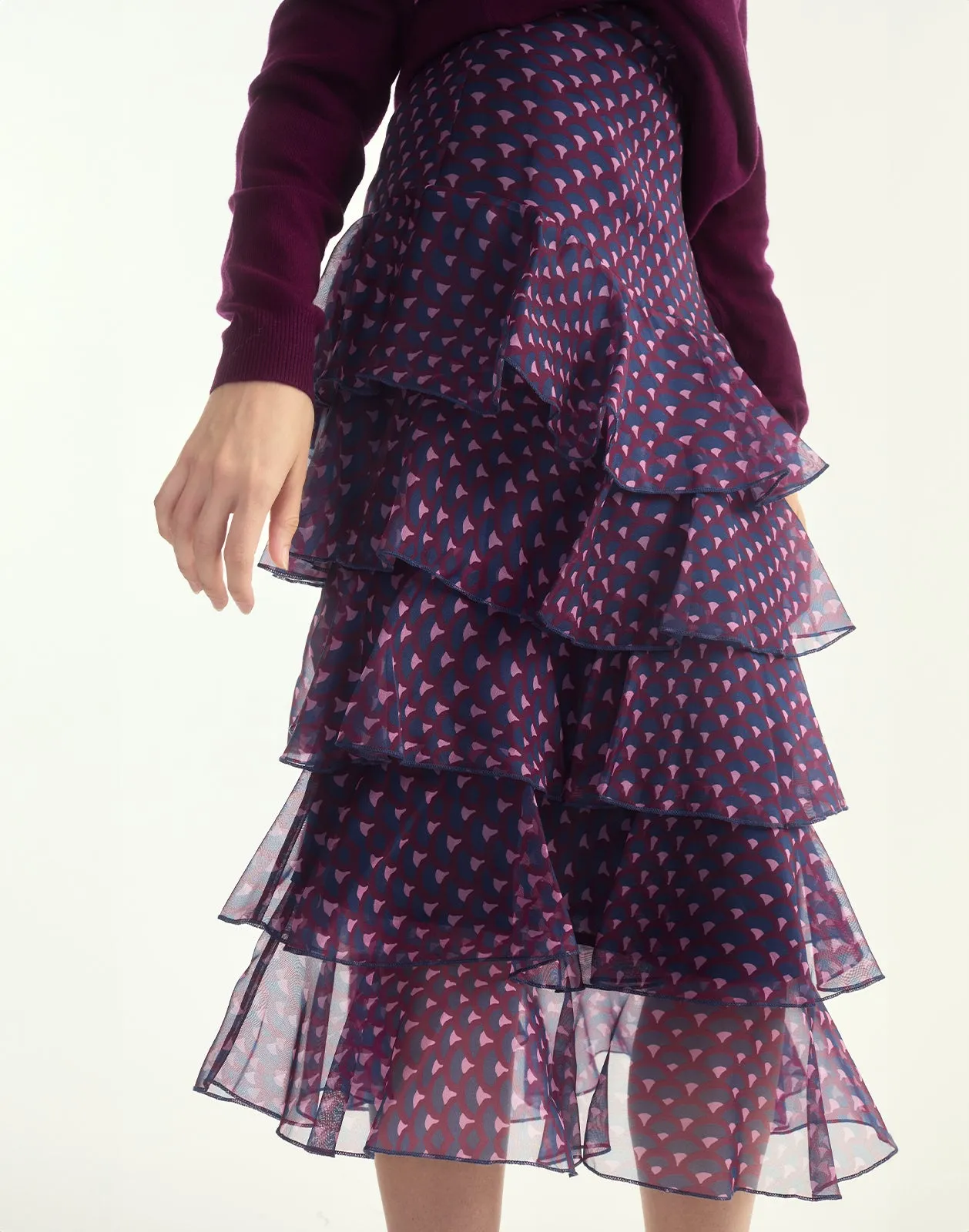 Prim Silk Organza Skirt