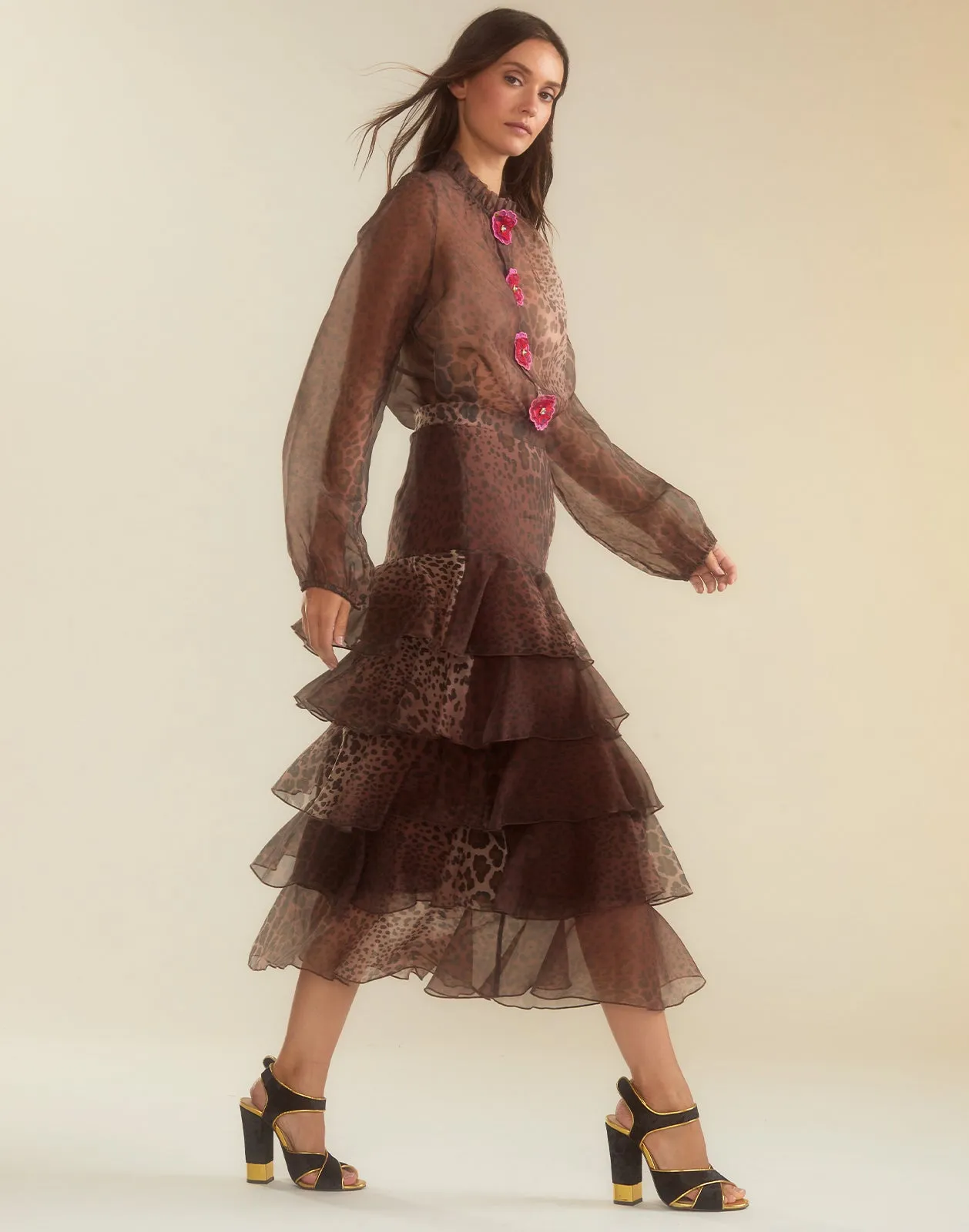 Prim Silk Organza Skirt