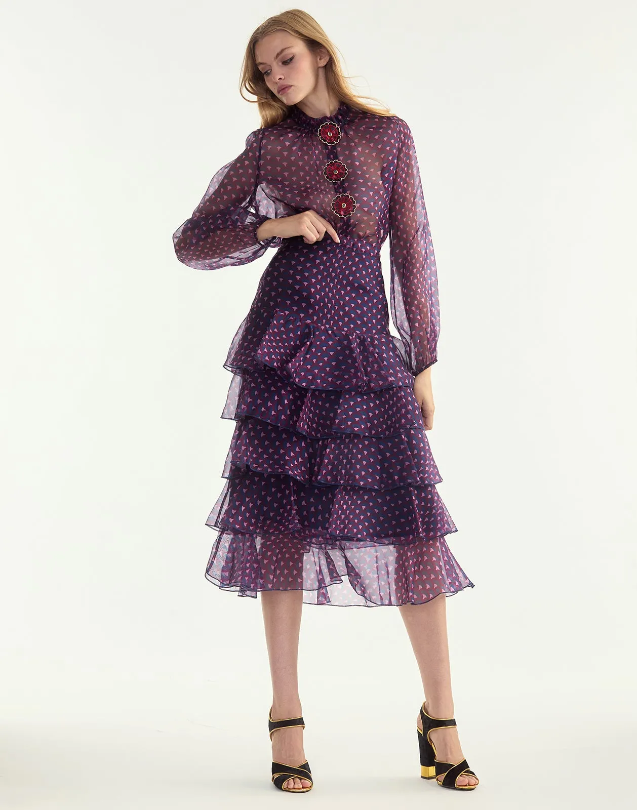 Prim Silk Organza Skirt