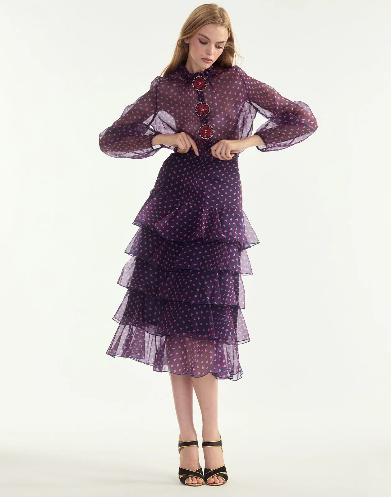 Prim Silk Organza Skirt