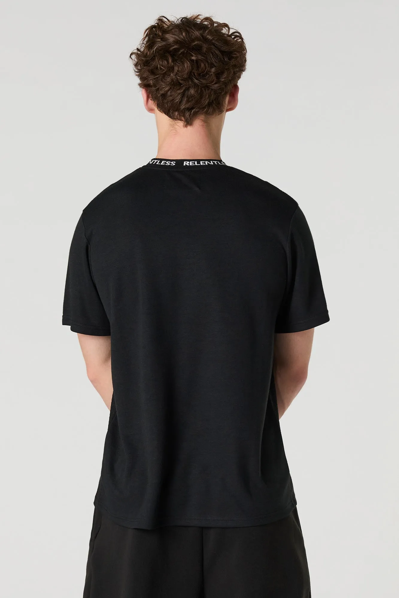 Relentless Jacquard Knit Textured T-Shirt
