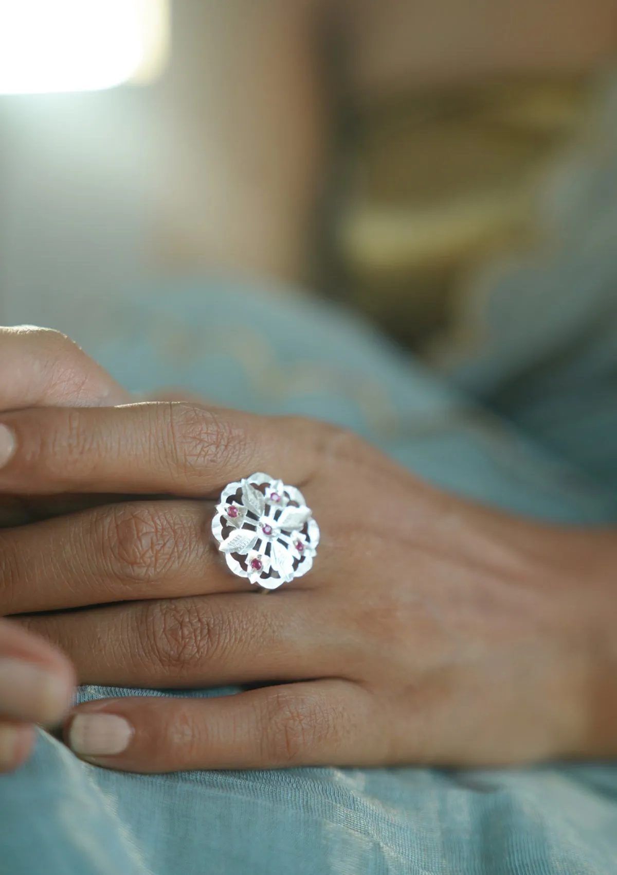Saaru Handmade Silver Ring