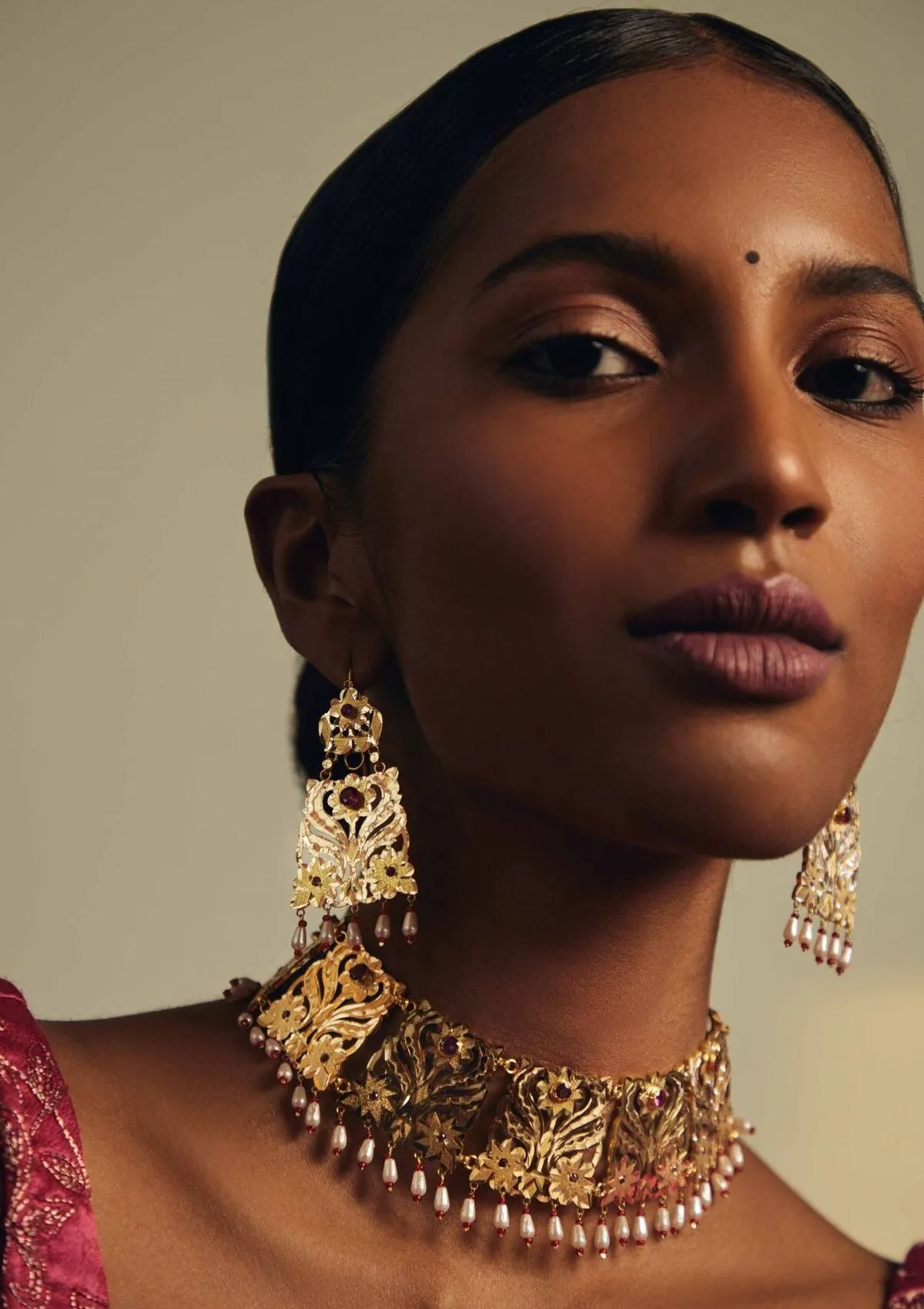 Sabeena Gold Earrings