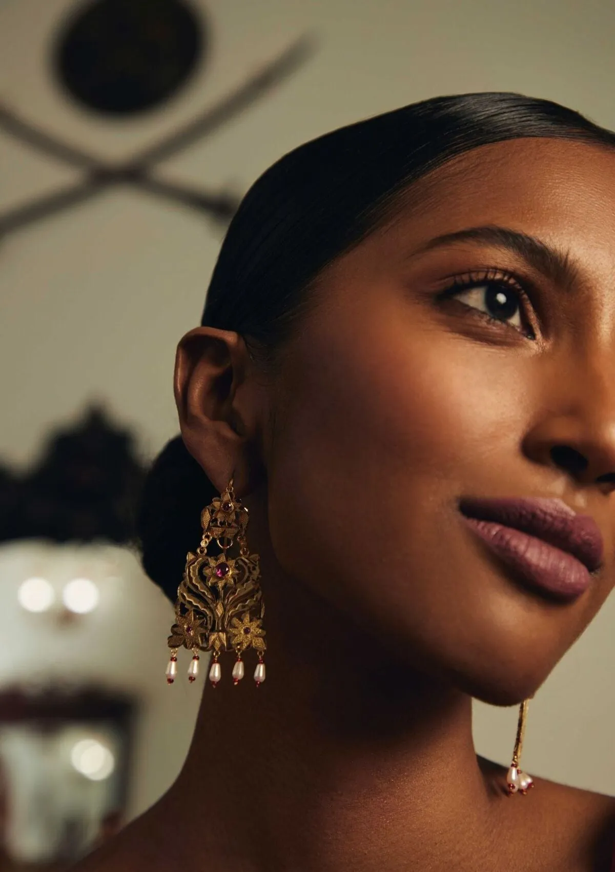 Sabeena Gold Earrings