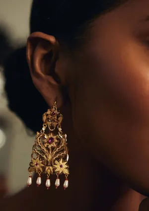 Sabeena Gold Earrings