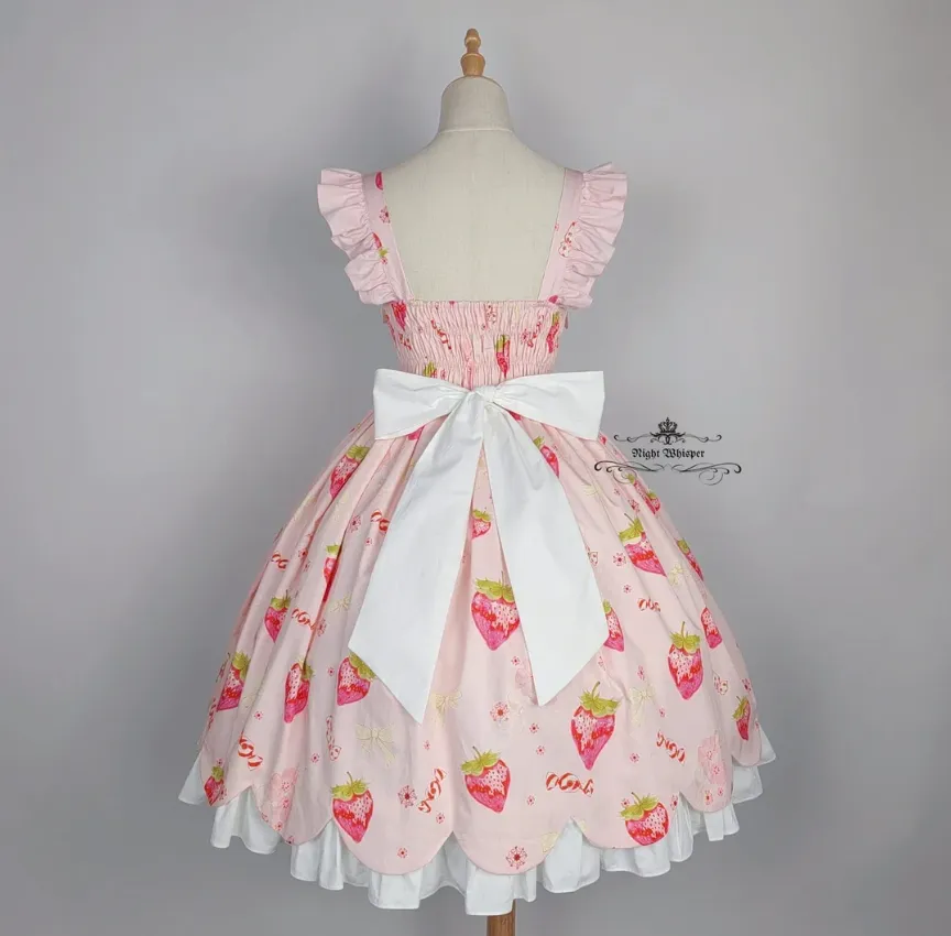 Sakura Strawberry Jumperskirt