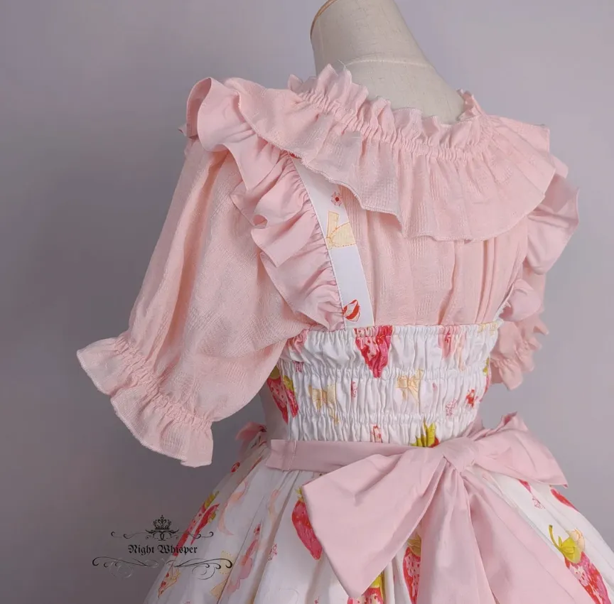 Sakura Strawberry Jumperskirt