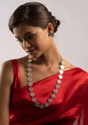 Santoshi Handmade Silver Necklace