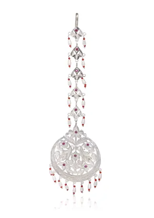 Sehrish Handmade Silver Mangtikka