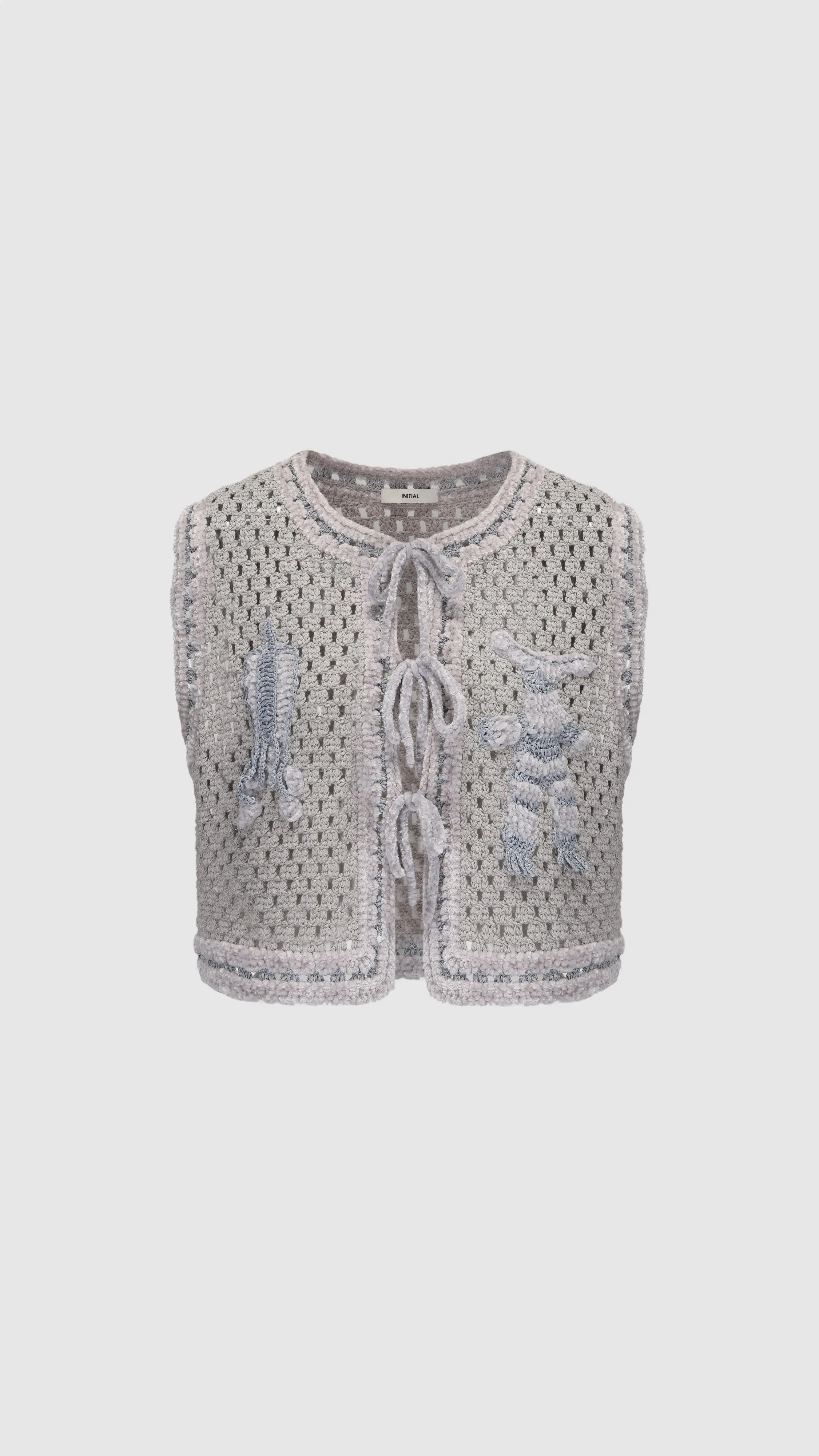 Selk'Nam Graphic Crochet Vest