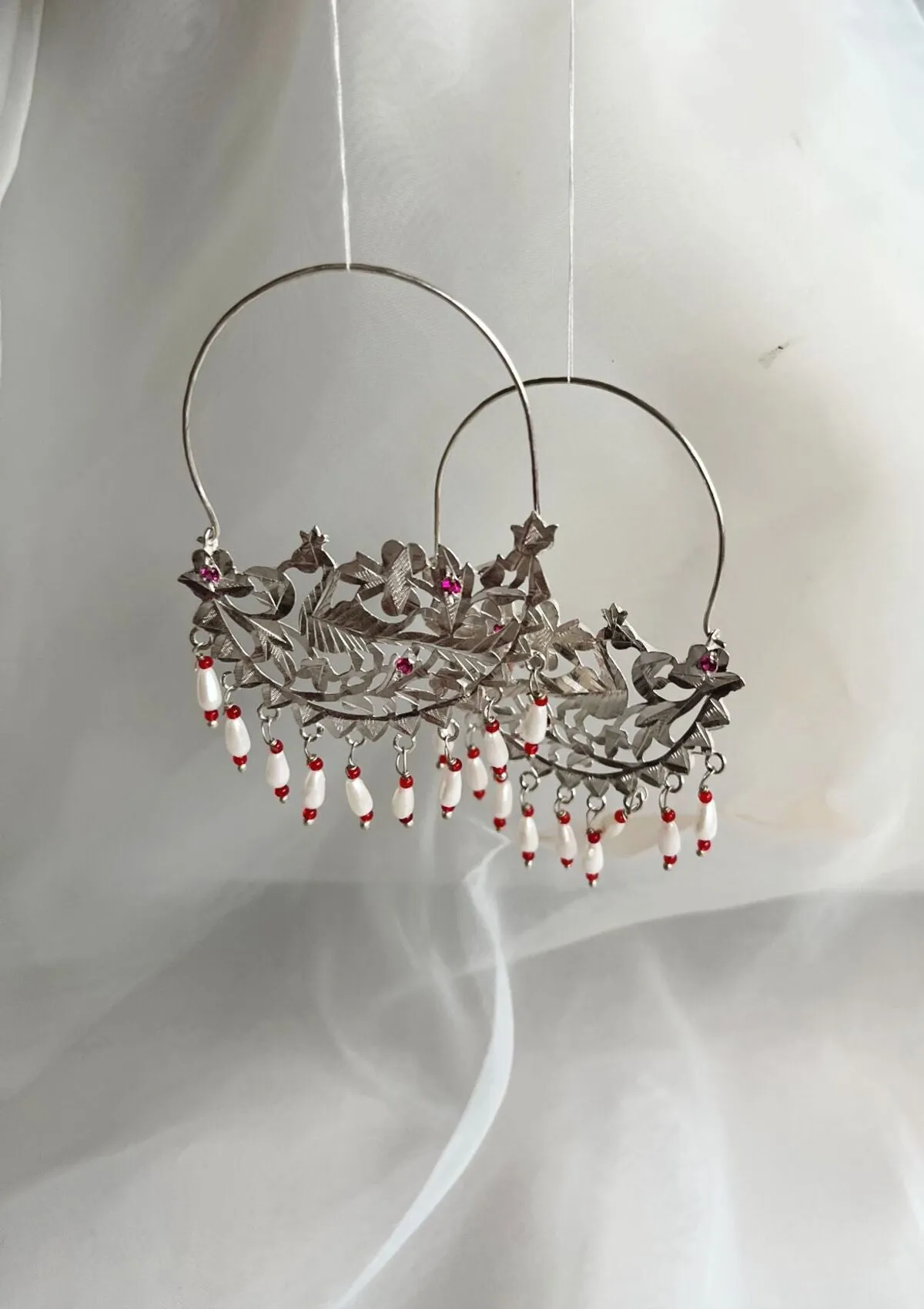 Shamli Handmade Silver Earrings