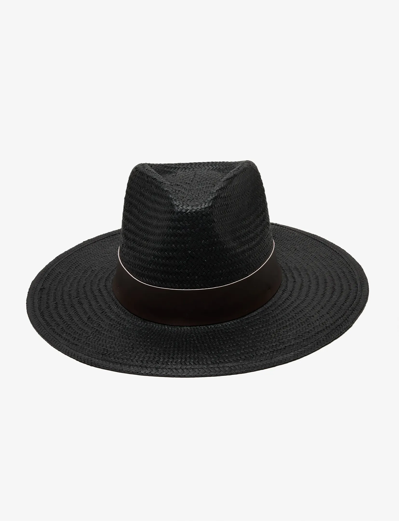Slater Fedora Hat, Black