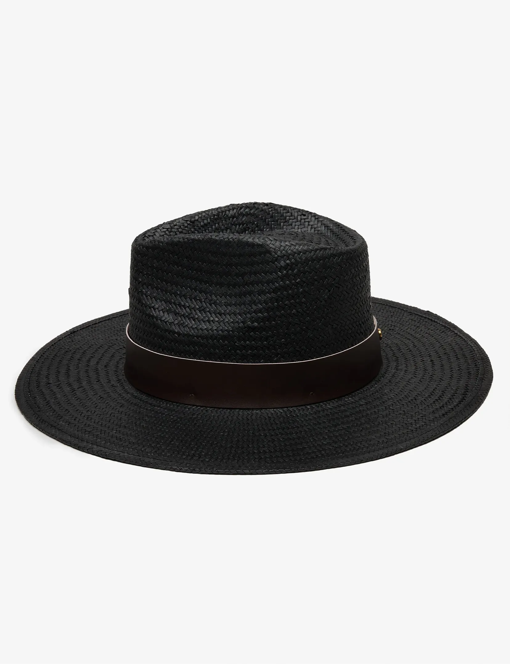 Slater Fedora Hat, Black