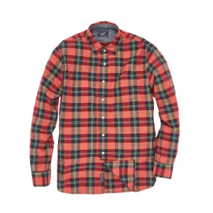 Slub Poplin Shirt - Red Black Green (Final Sale)*