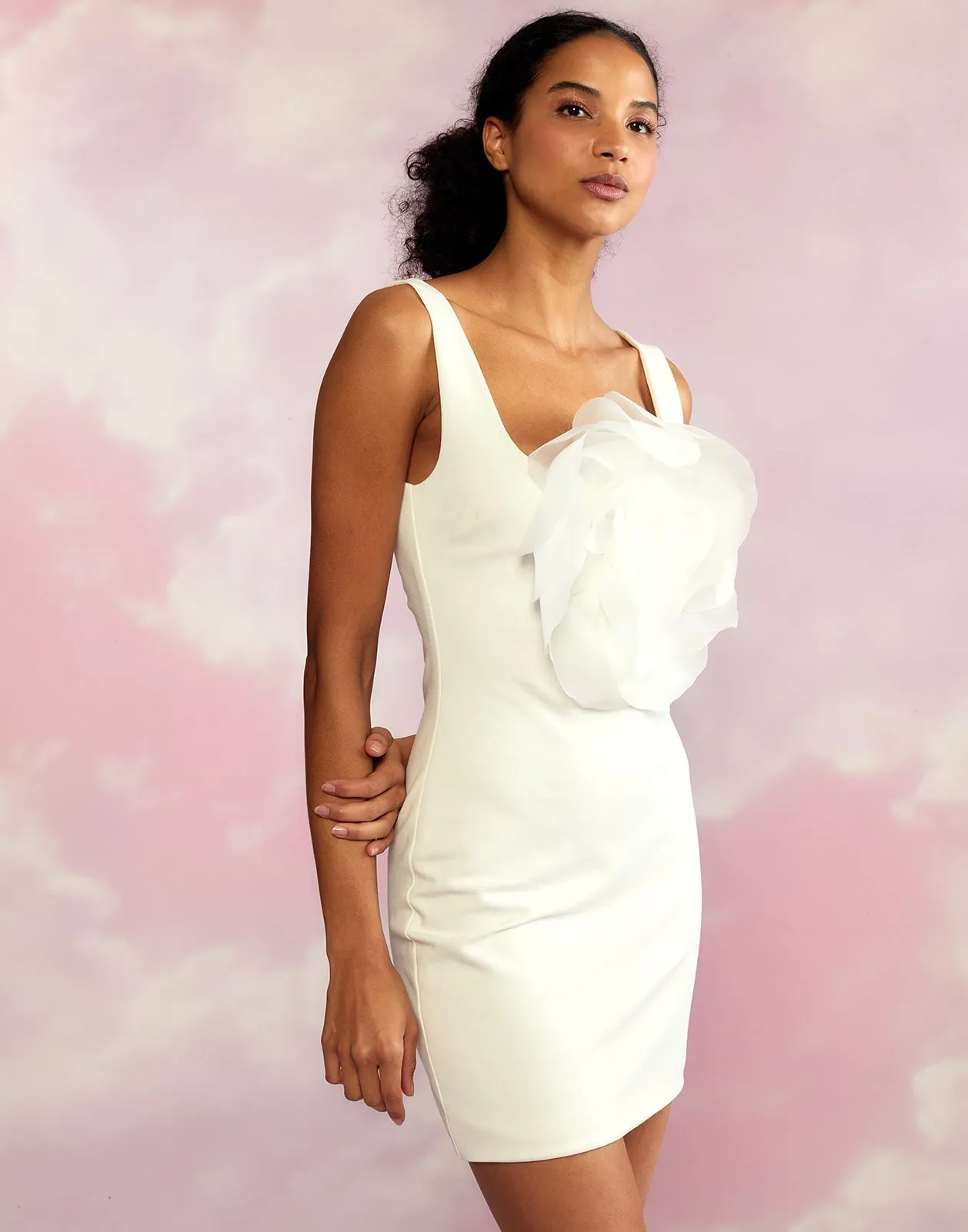 Sofia Organza Flower Dress