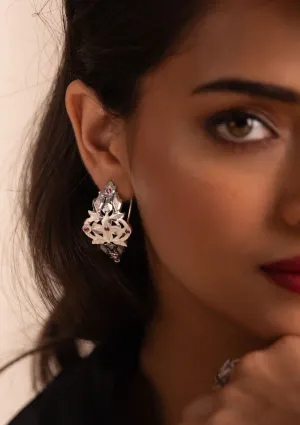 Sridevi Silver Earrings