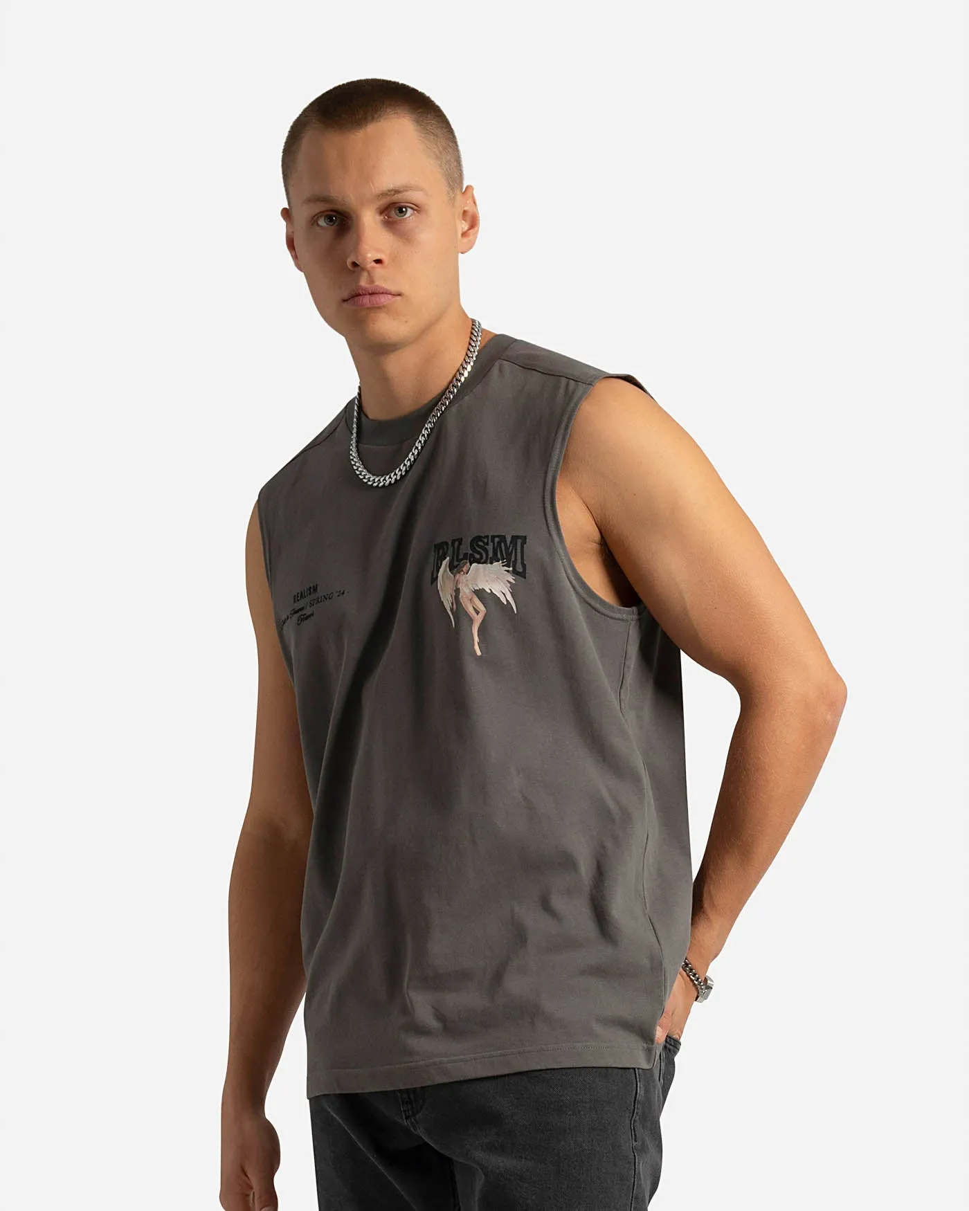 SSS REALISM GUARDIAN TANK TOP GREY