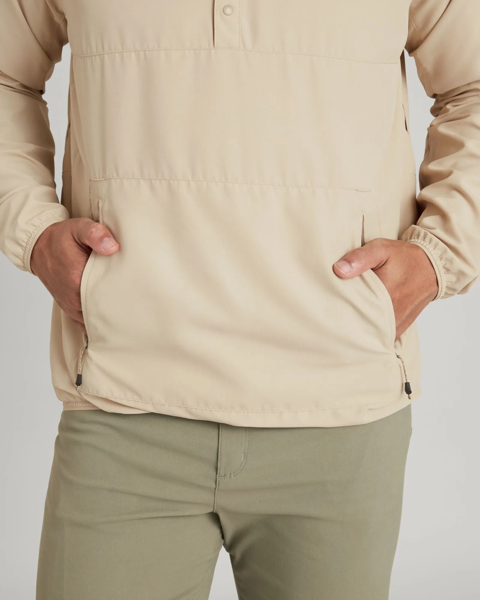 SUN-Scout UPF Men's Long Sleeve Hooded Shirt - Drift