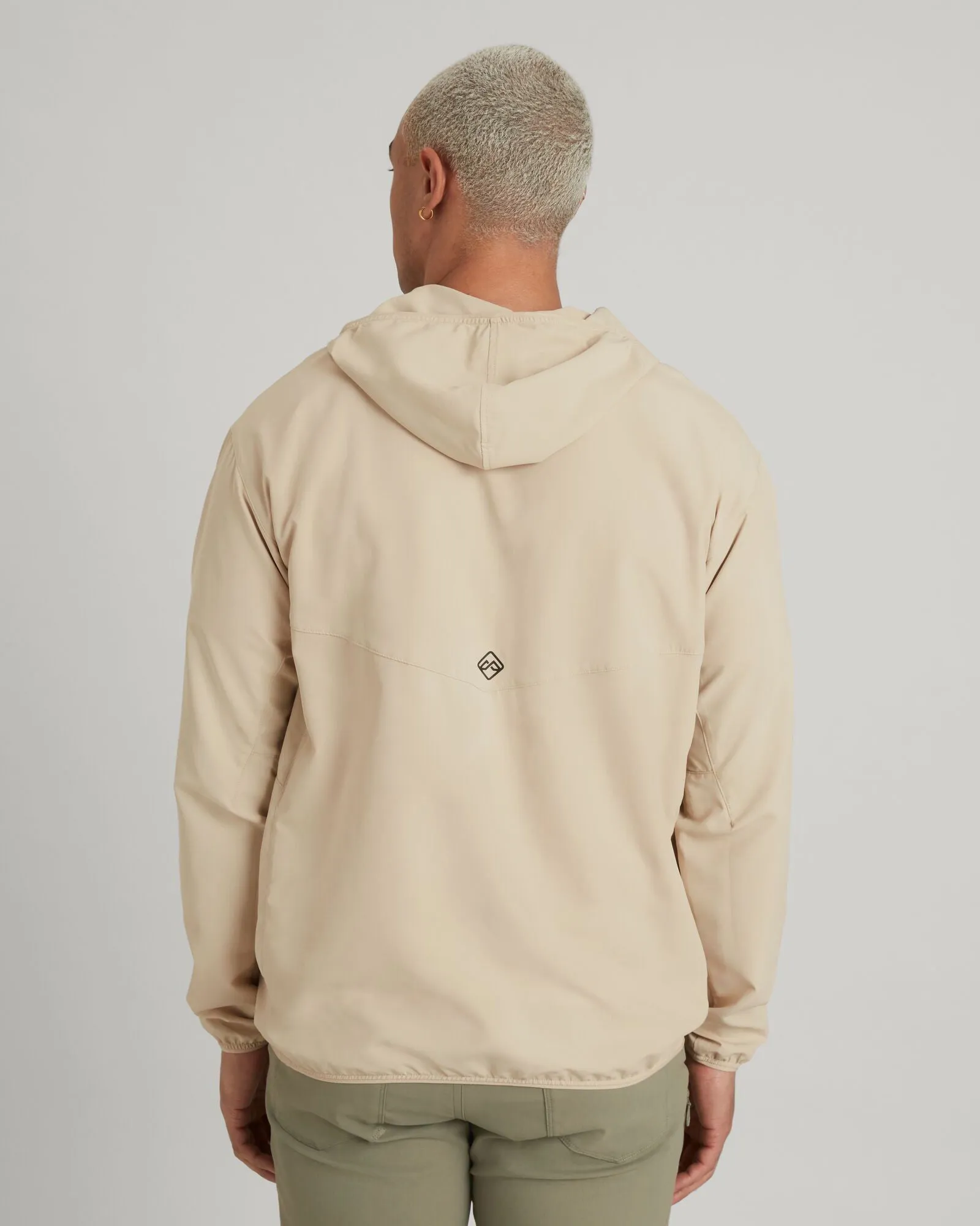 SUN-Scout UPF Men's Long Sleeve Hooded Shirt - Drift
